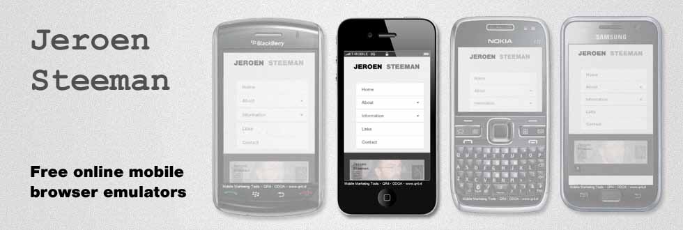 Mobile Browser Emulator iPhone